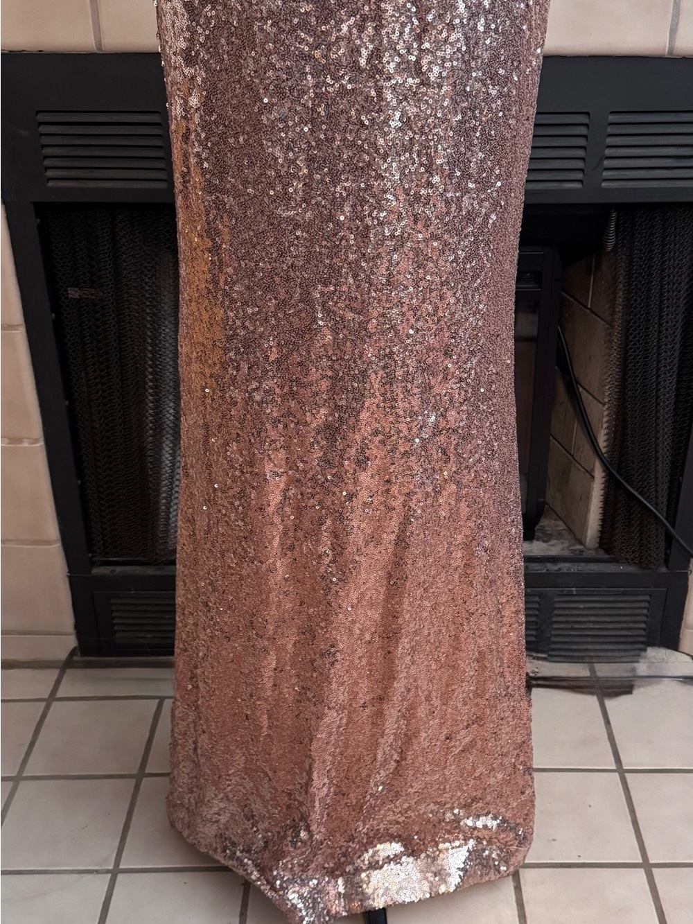 New Jump Rose Gold Formal Dress - Picture 4 of 8